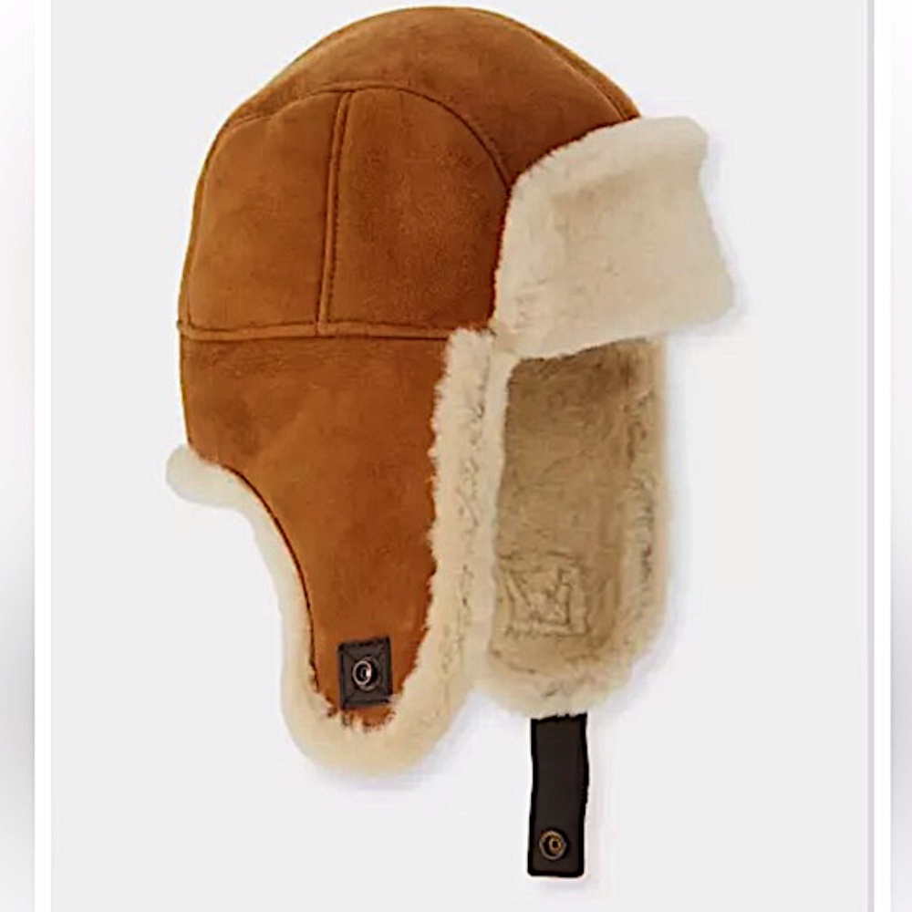 UGG Genuine Shearling Trapper Hat